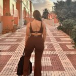 NUVE TOP Y NUVE FLARE LEGGINS GIRAFE