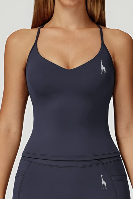 Top deportivo longline Intense NAVY