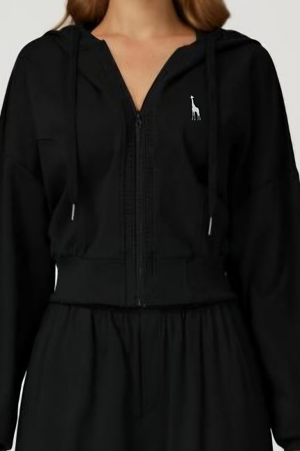 Chaqueta black de girafe, una chaqueta Básica para fondo de armario