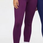 Leggins de cintura alta, fruncido, sculpt push up, color purple, colección noctra