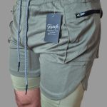 Short deportivo de hombre urban wod, ideal para crossfit y gimnasio, con malla interior