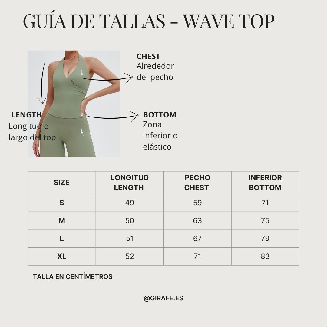 Guía de tallas